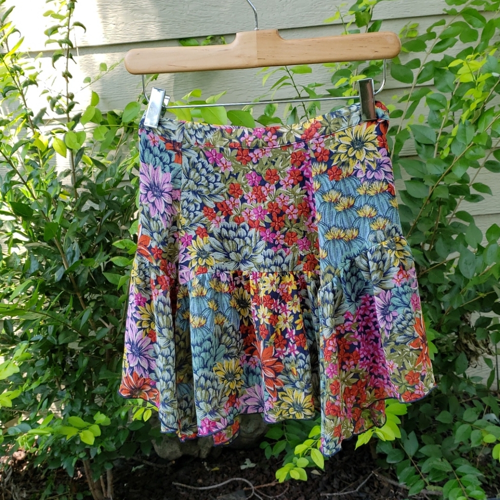 Floral skirt
